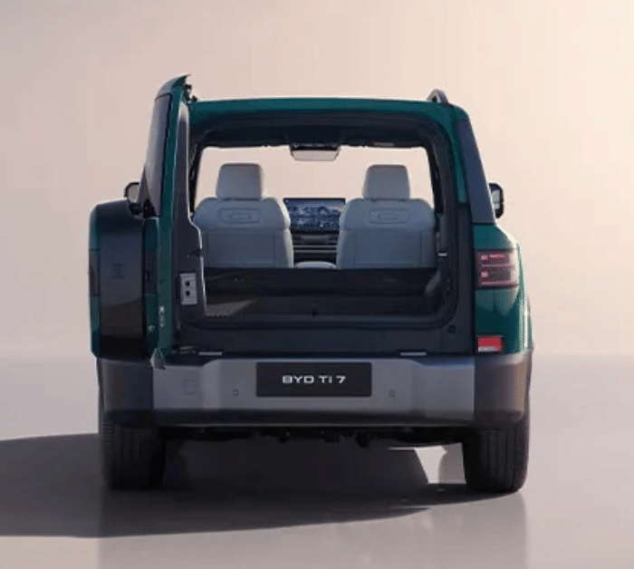 BYD Ti 7 Boot