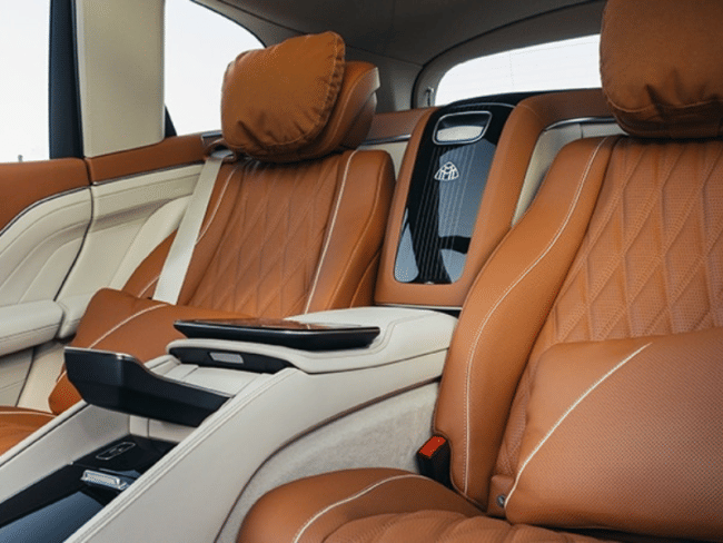 2027 Mercedes-Maybach GLS 680 Rear Seat