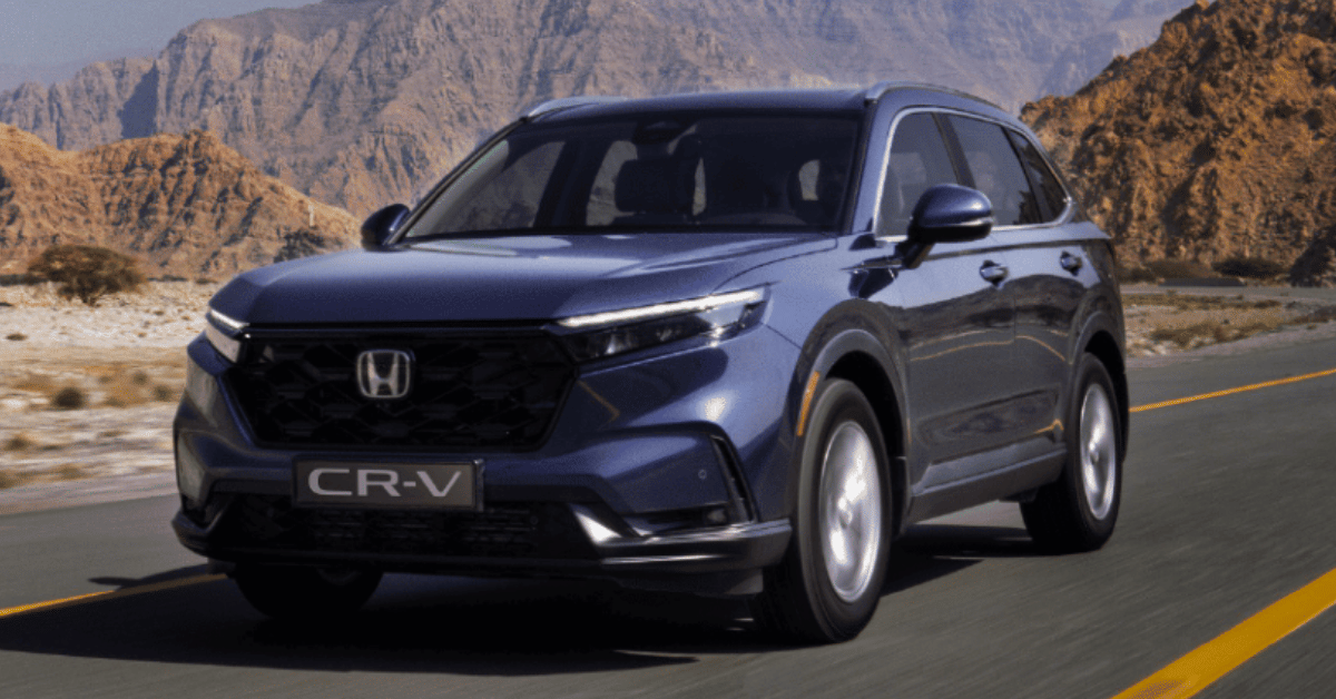 Honda CR-V On Highway