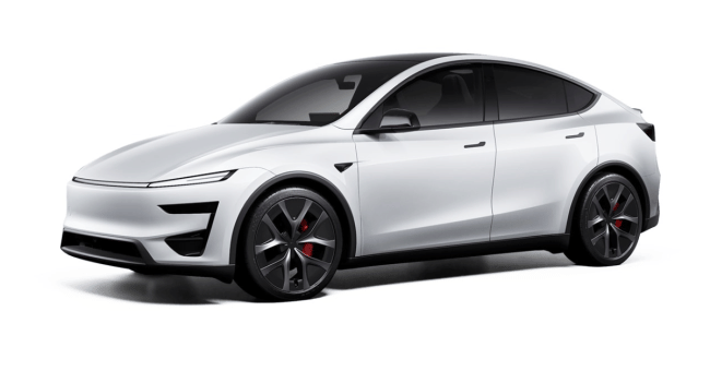 Tesla Model Y Performance Side View