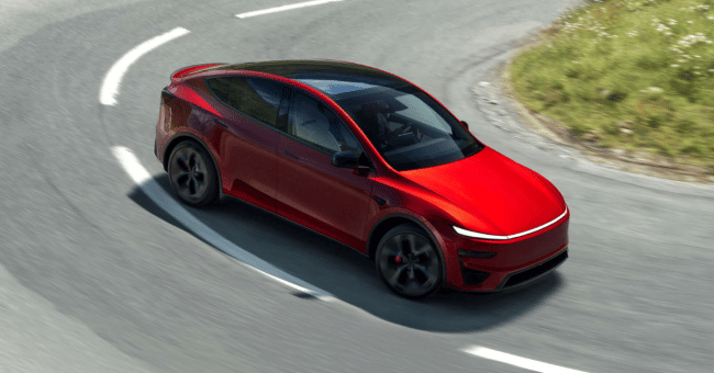 Tesla Model Y Performance Driving