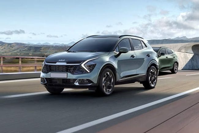 KIA Sportage two engines