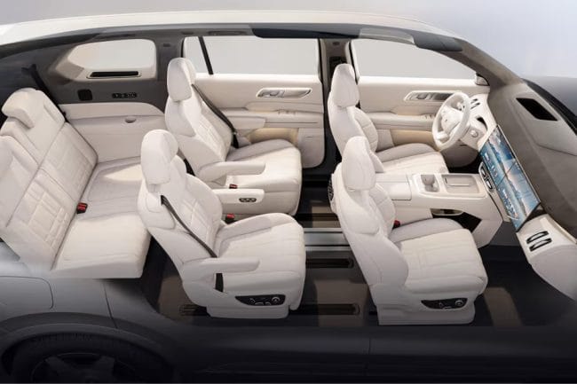 Deepal S09 seats