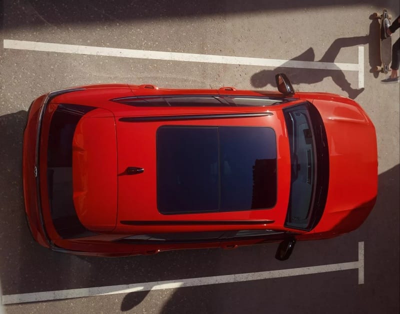 New Volkswagen Tiguan sunroof