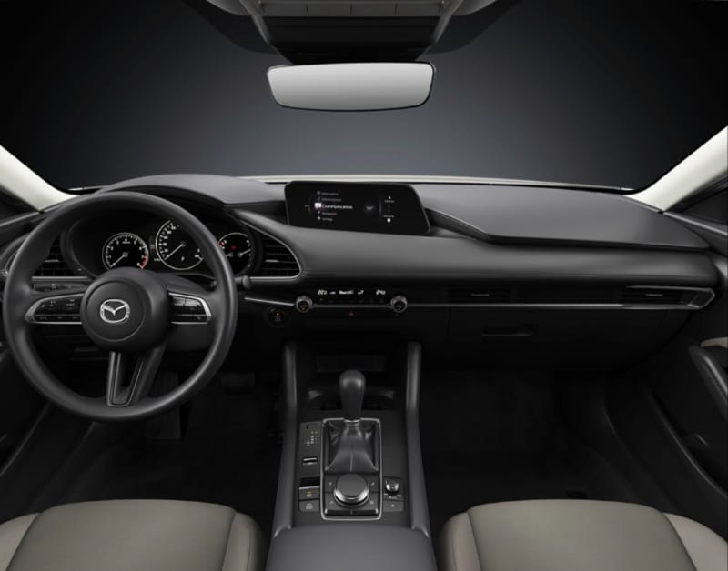 Mazda 3 Sedan interior design