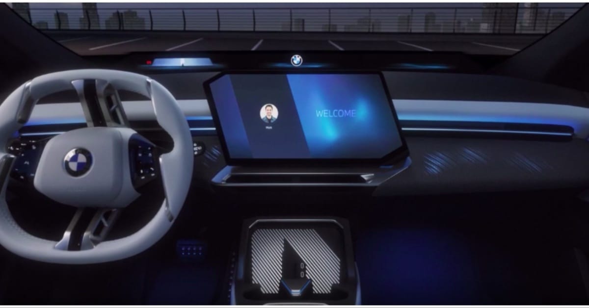 BMW iX3 Display