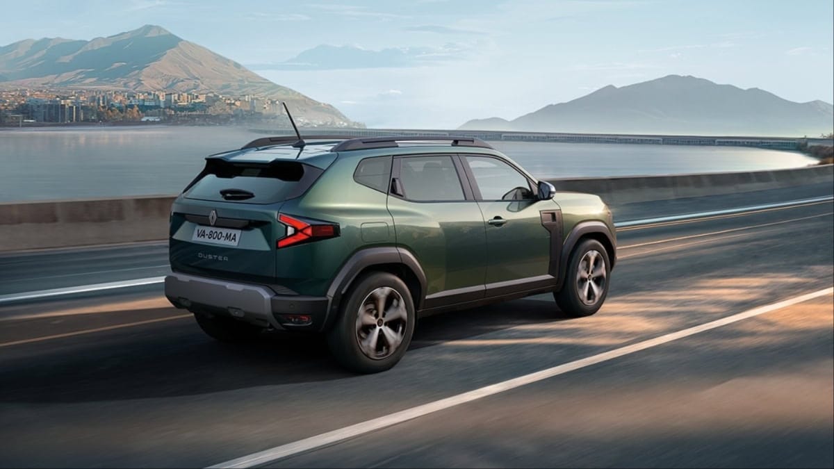 New Renault Duster back view