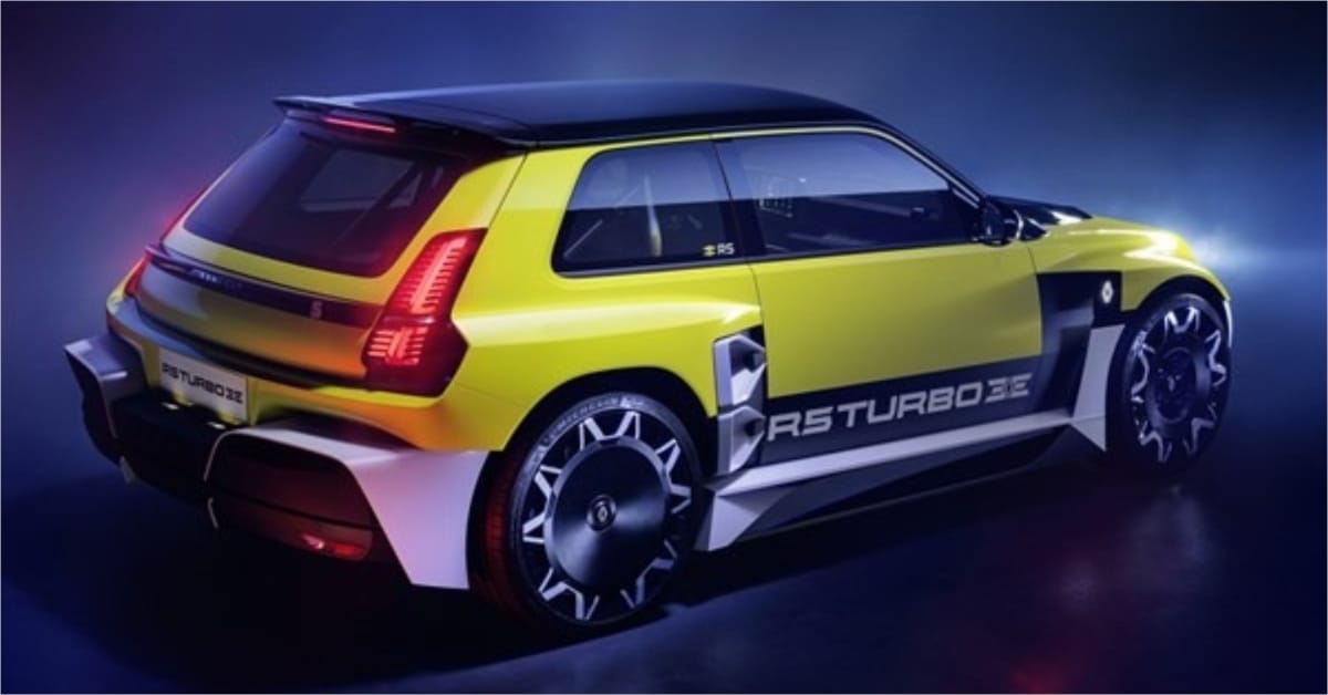 Renault 5 Turbo 3E wheels