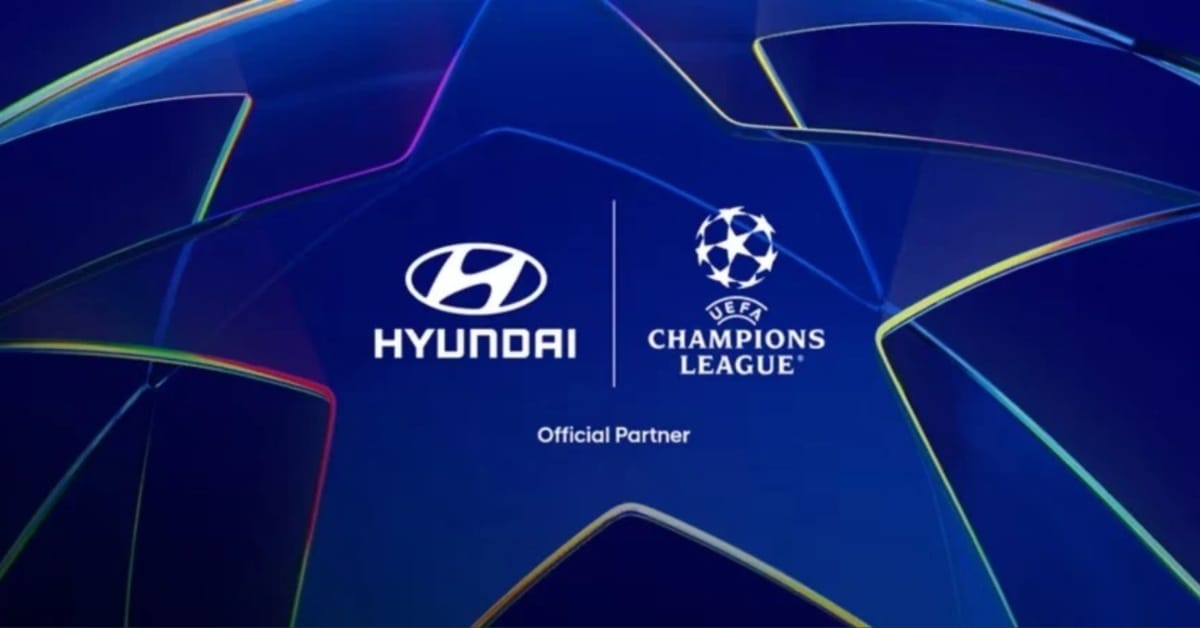 Hyundai Becomes Official UEFA Champions League Partner