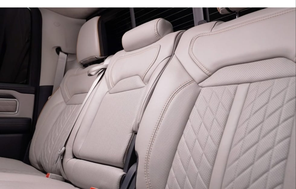 RAM 1500 seats