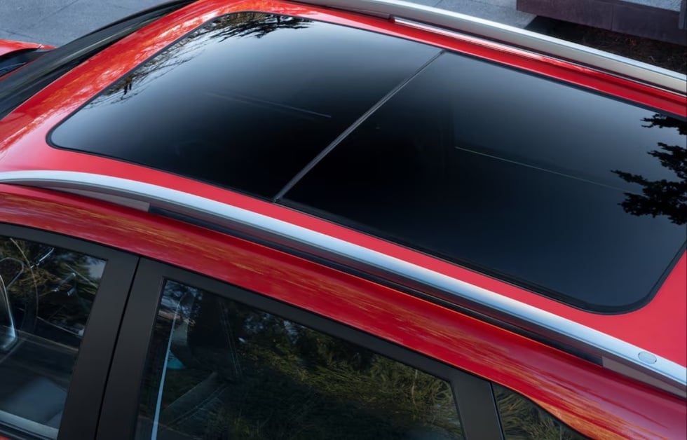 Chevrolet Captiva sunroof