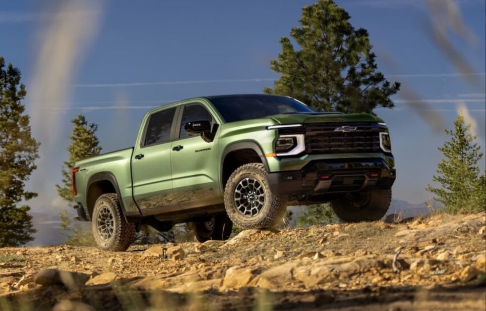 Chevrolet Silverado side view