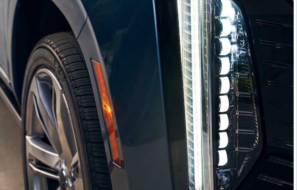 Cadillac Escalade head light