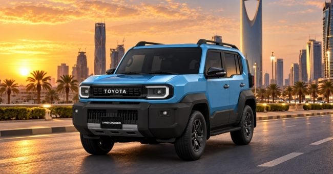 Toyota Land Cruiser FJ front view