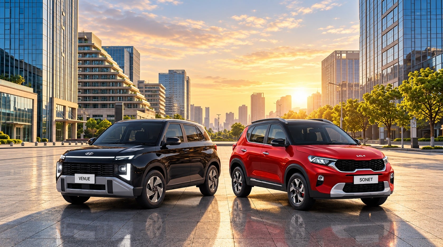 Hyundai Venue vs Kia Sonet