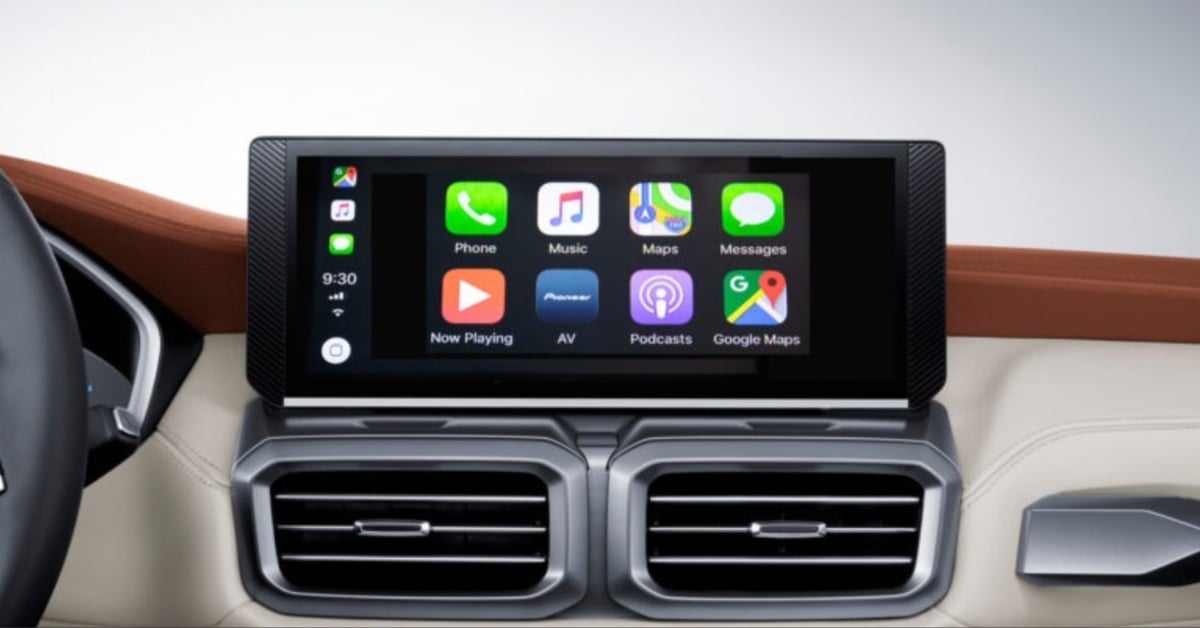 Maxus D90 MAX touchscreen system