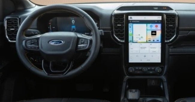 Ford Ranger interior
