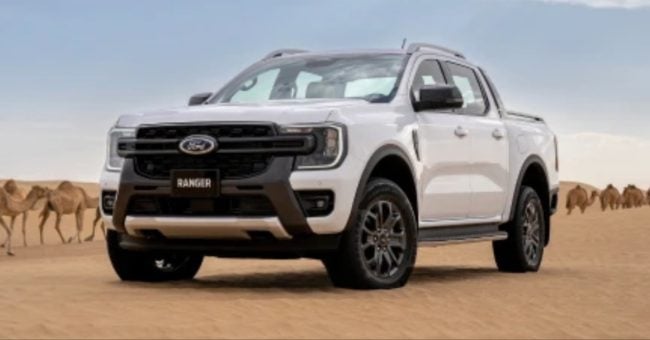 Ford Ranger front view