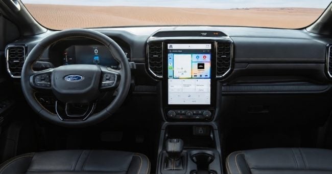 Ford Ranger interior