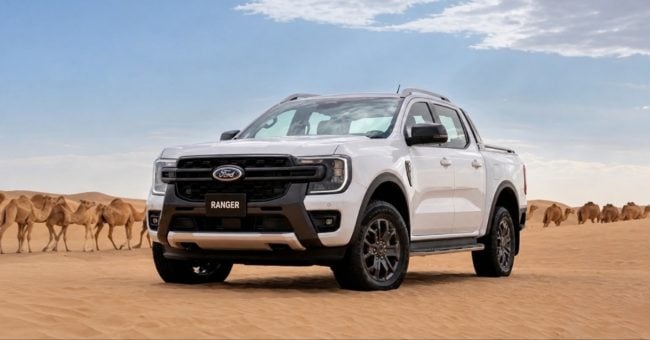 Ford Ranger front view