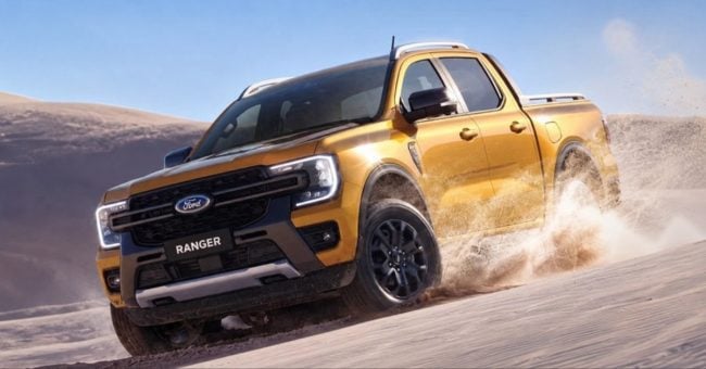 Ford Ranger off road
