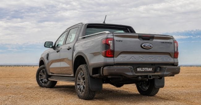 Ford Ranger back view