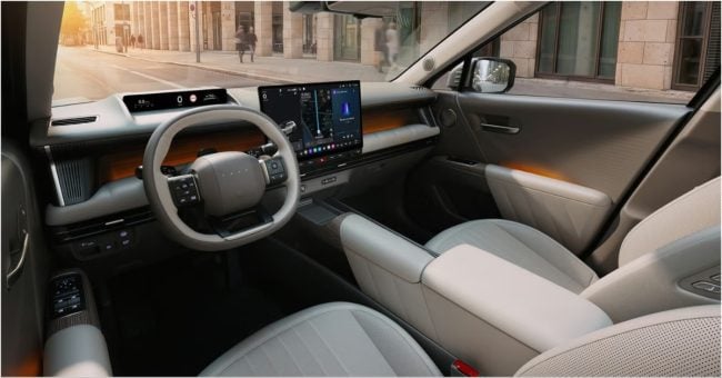 Hyundai Tucson interior view
