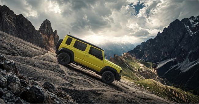 Suzuki Jimny side view