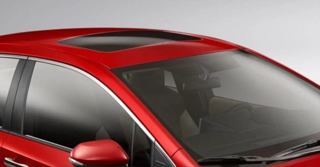 Toyota Corolla 2026 sunroof