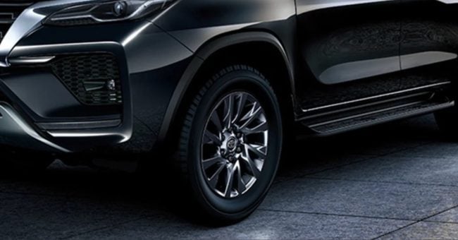 Toyota Fortuner wheels