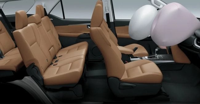 Toyota Fortuner safety