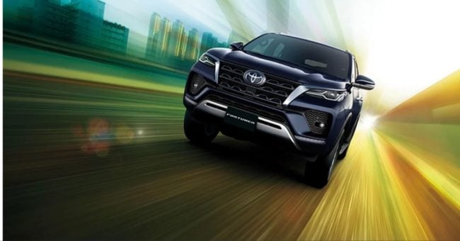 Toyota Fortuner all variants