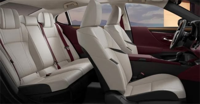 New Lexus ES Seats