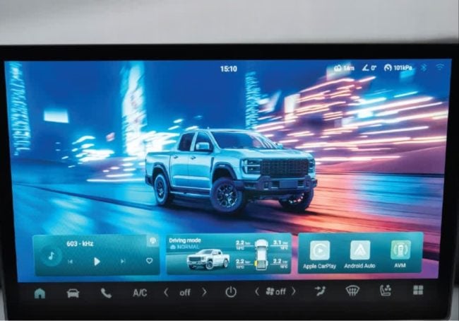 Rely R8 Pickup display
