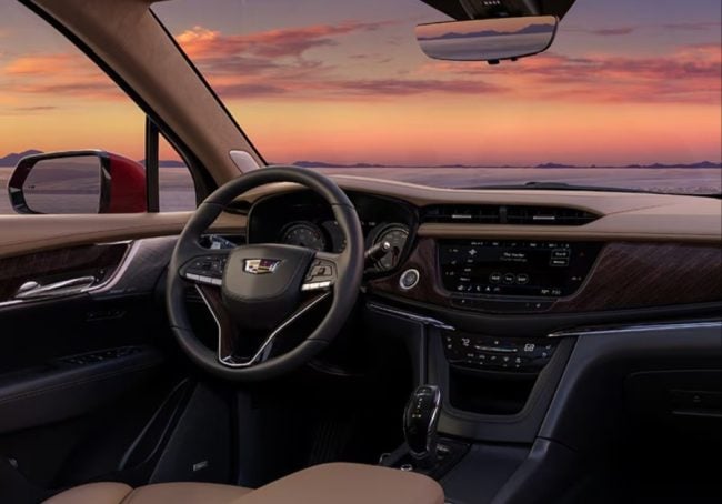 Cadillac XT6 interior