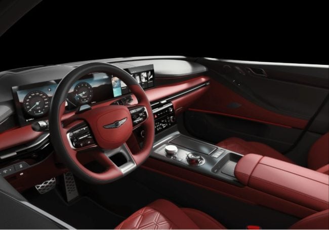 Genesis G80 interior