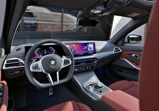 New BMW 3 Series Interior view