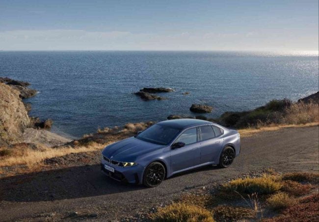 New BMW 3 Series back view