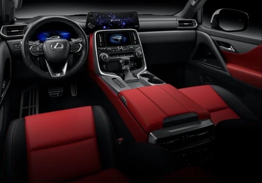 Lexus LX Interior View