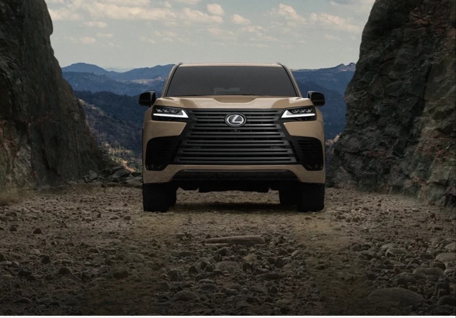 Lexus LX Front View