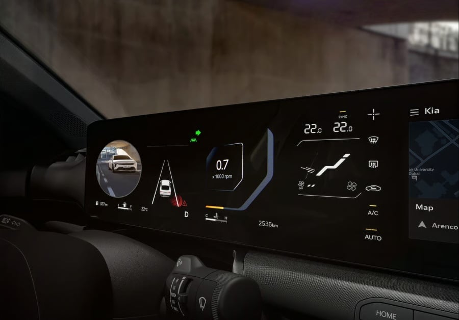 Kia K4 Display 