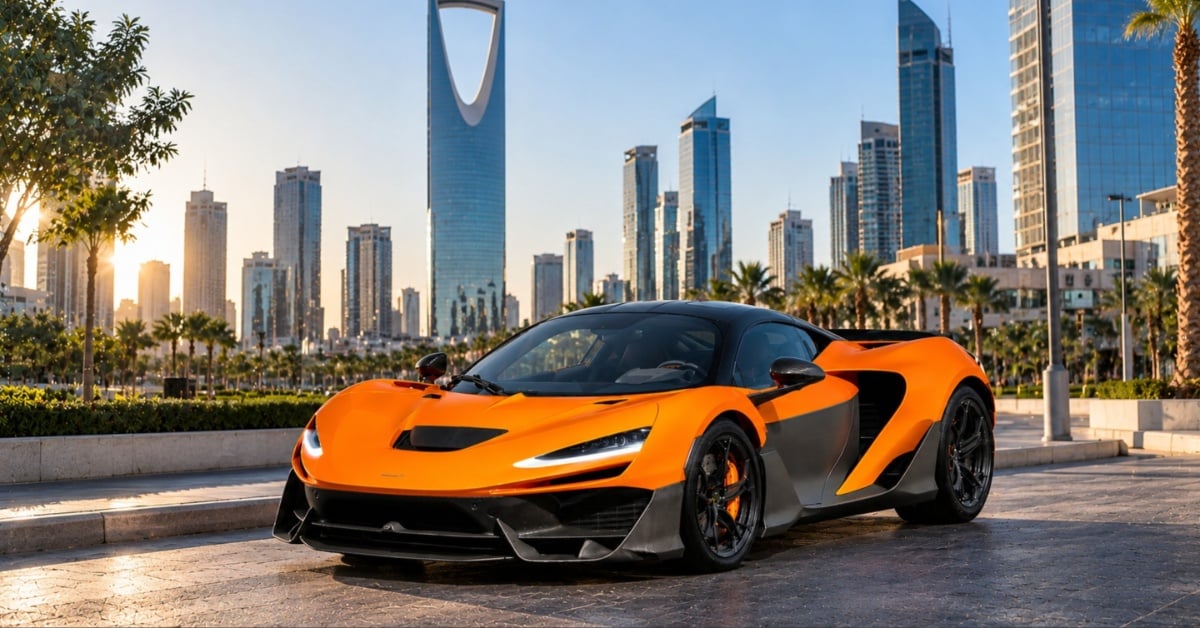 McLaren Front Side View