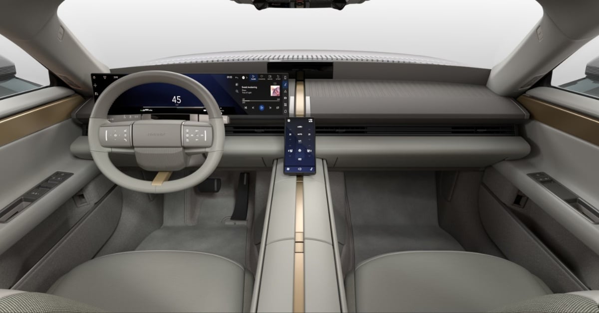 Jaguar Type 01 Interior View
