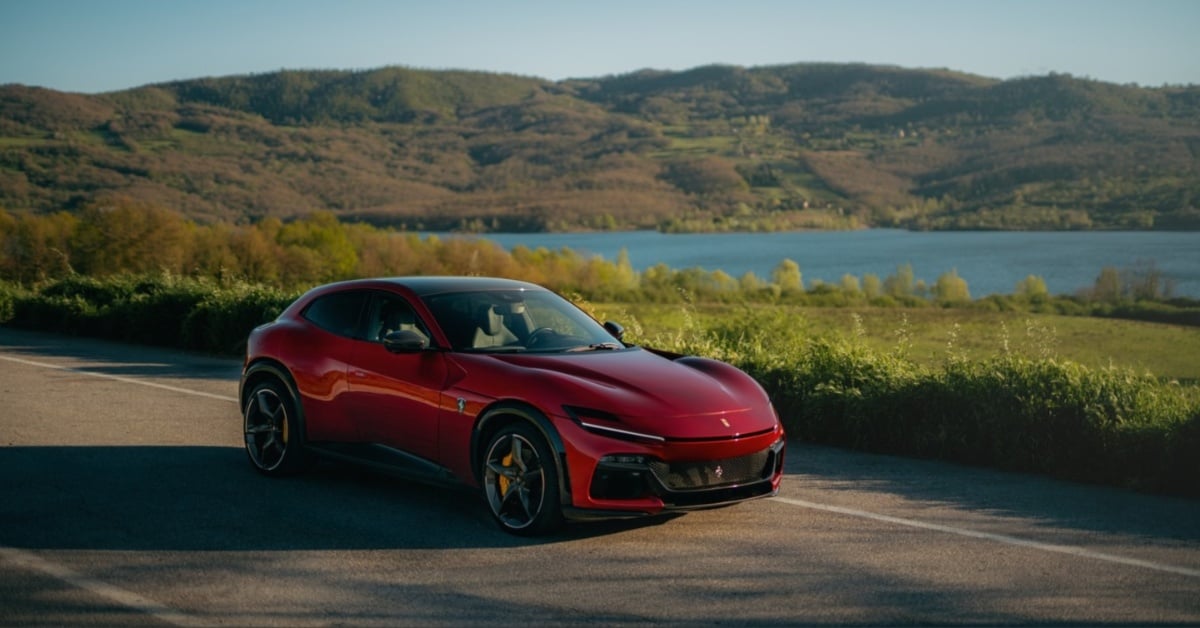 Ferrari Purosangue Front View