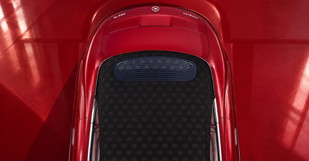 Mercedes-Maybach SL Back View
