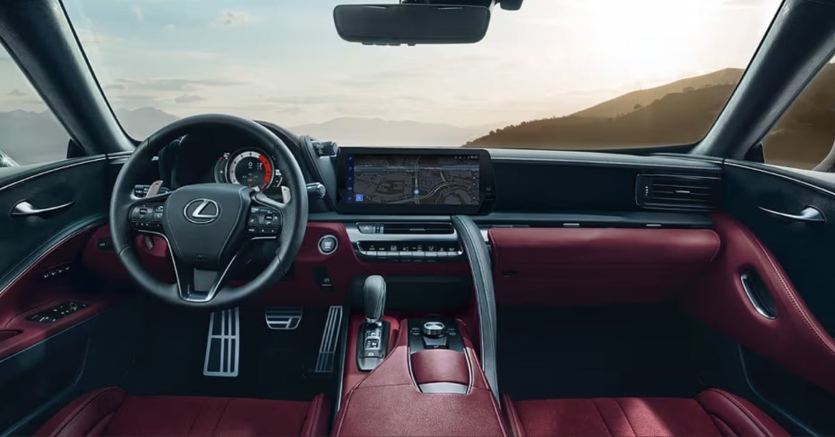 Lexus LC 500 Interior View