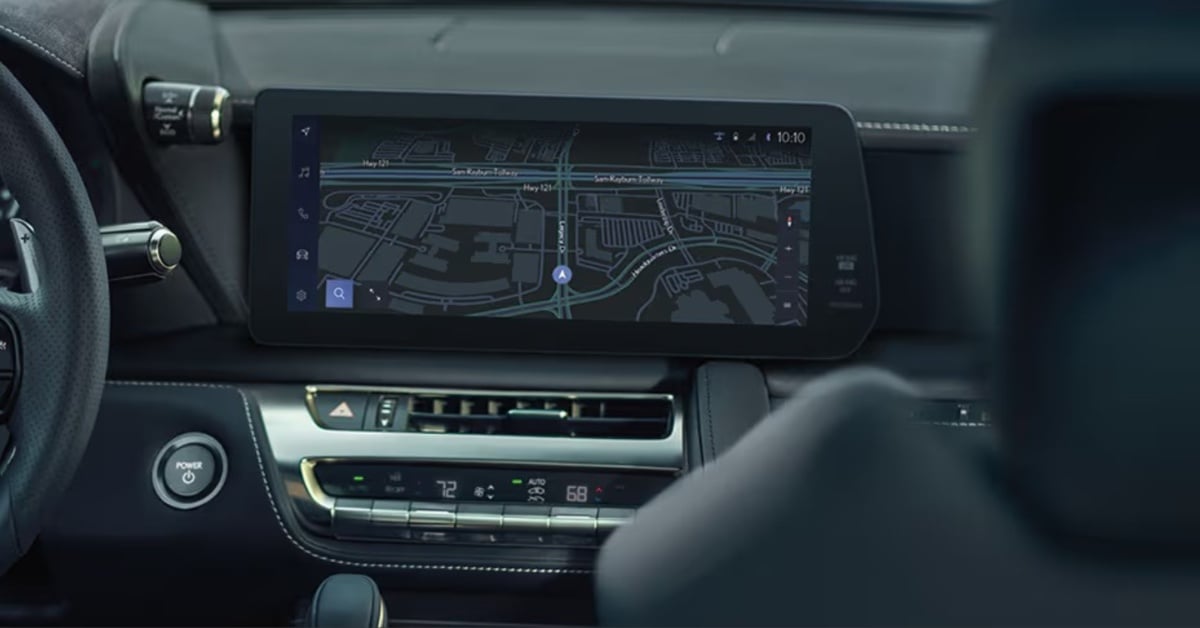 Lexus LC 500 Display