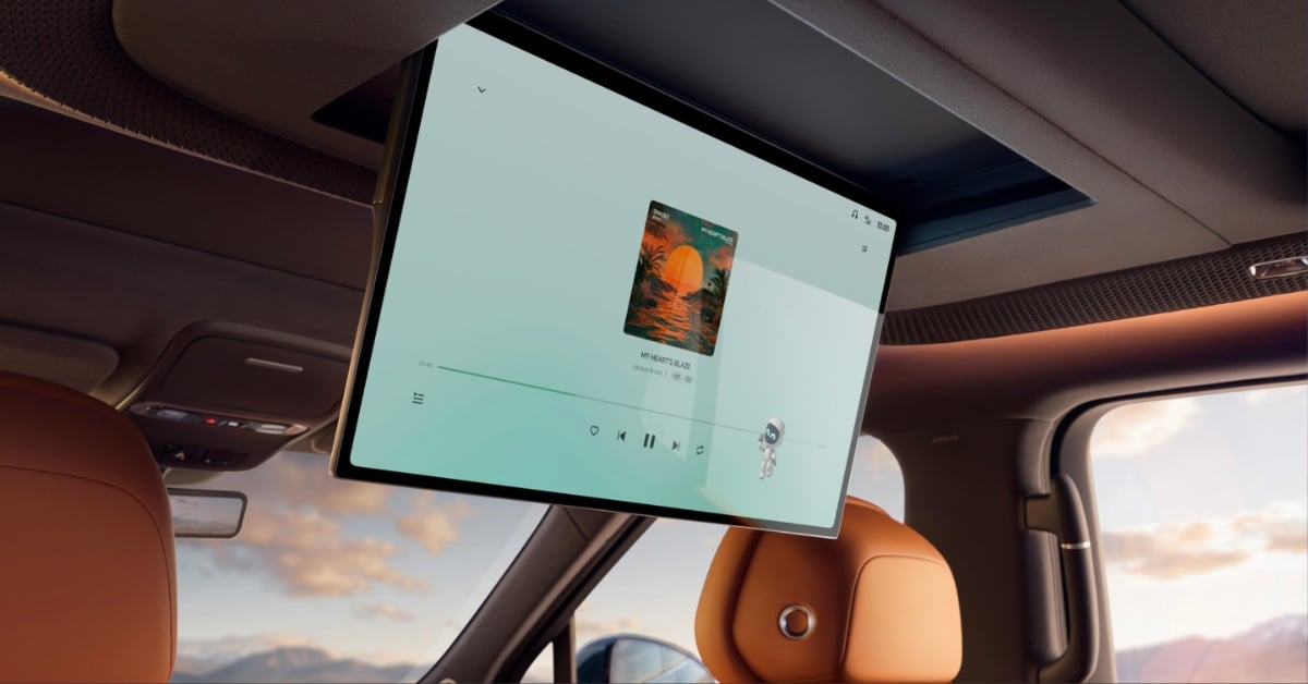 XPENG G9L Display