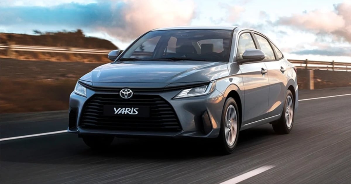 Toyota Yaris Front View