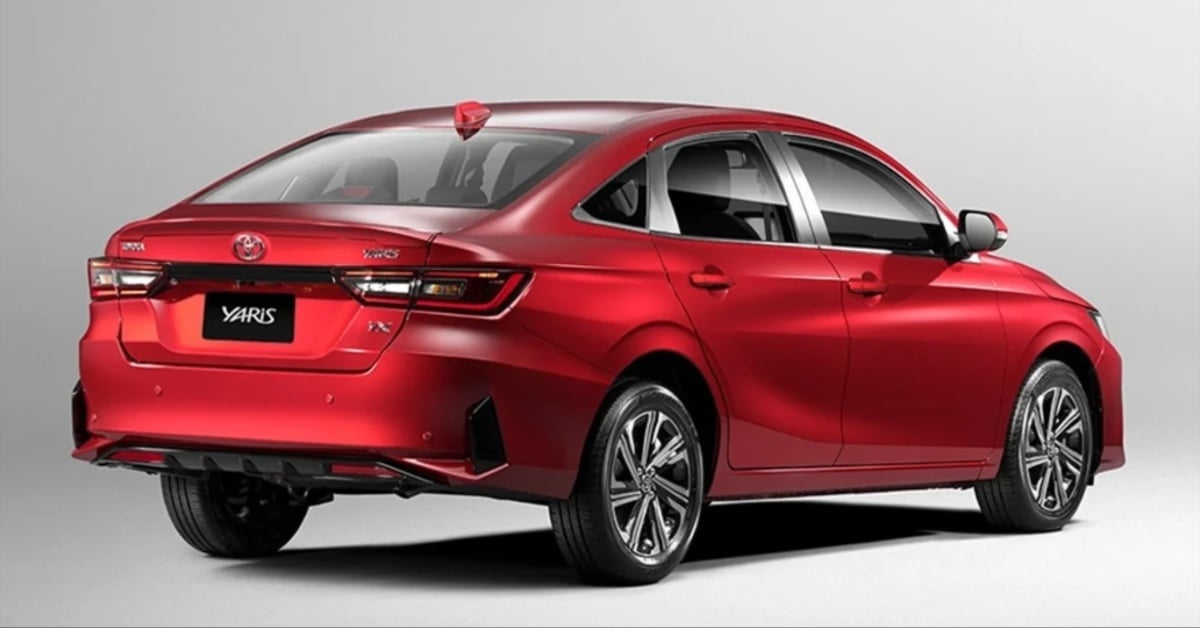Toyota Yaris Back View